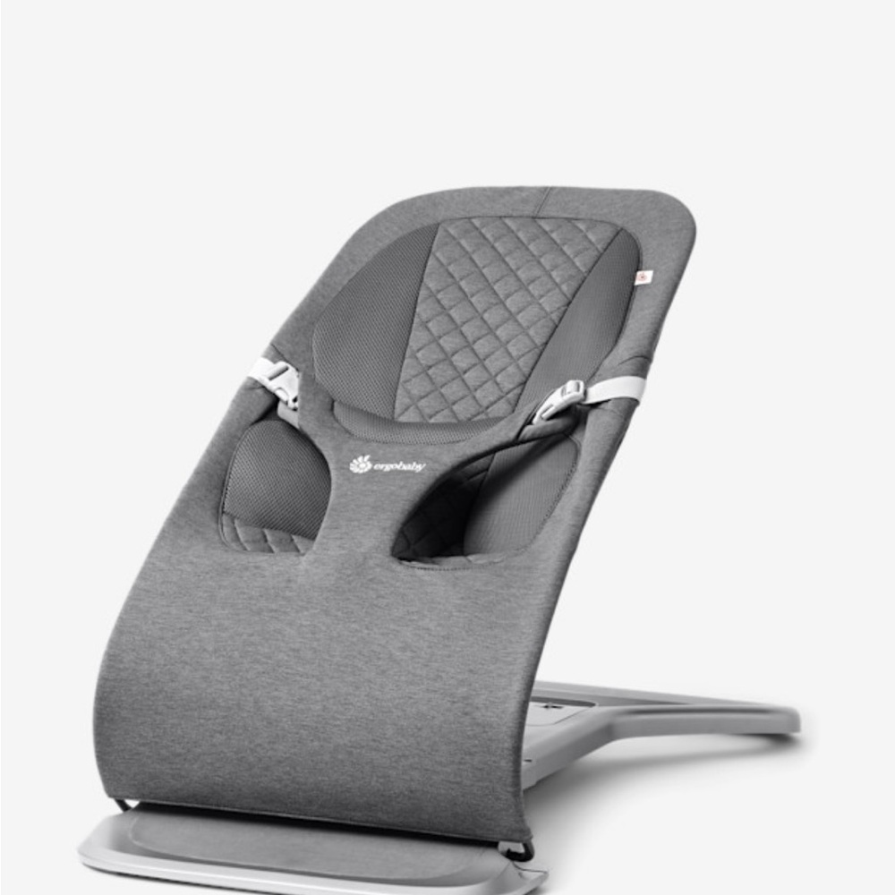 **LIKE NEW** Ergobaby Gray Baby Bouncer